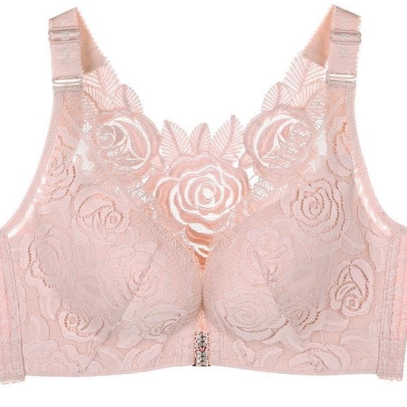 BRAND NEW 34C comfort rose bra front clip, RED, GREY, BLACK, DUSTY PINK - Picture 6 of 7